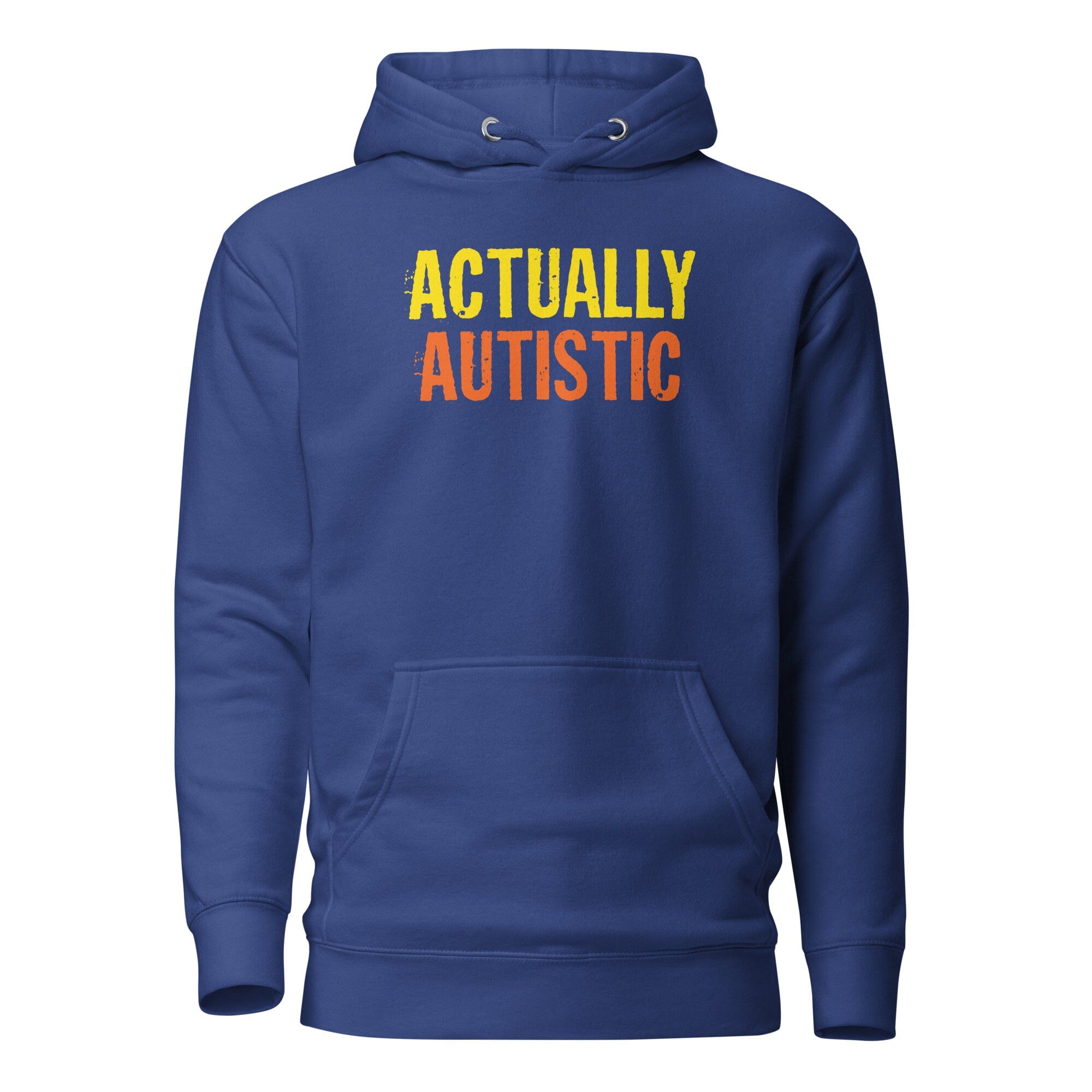 Actually Autistic Unisex Hoodie The Autistic Innovator Team Royal S 