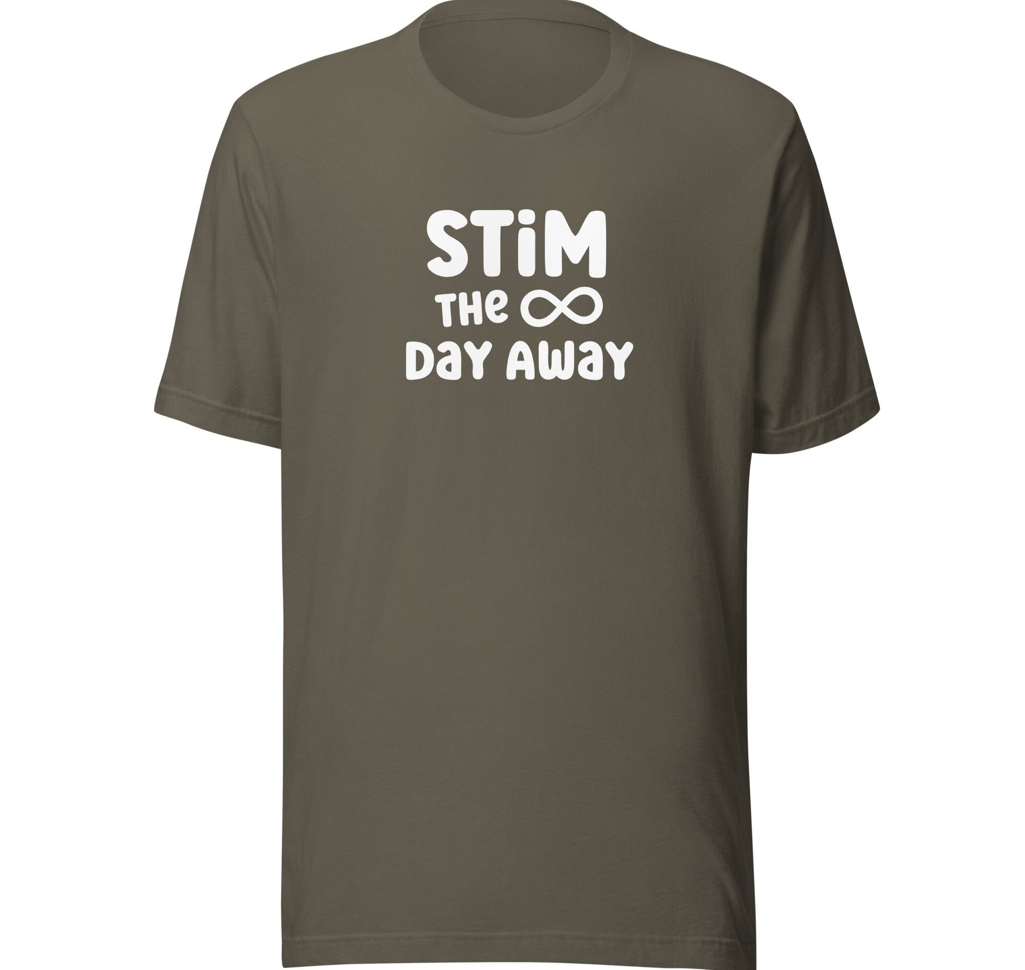 Stim the Day Away Unisex t-shirt The Autistic Innovator Army S 
