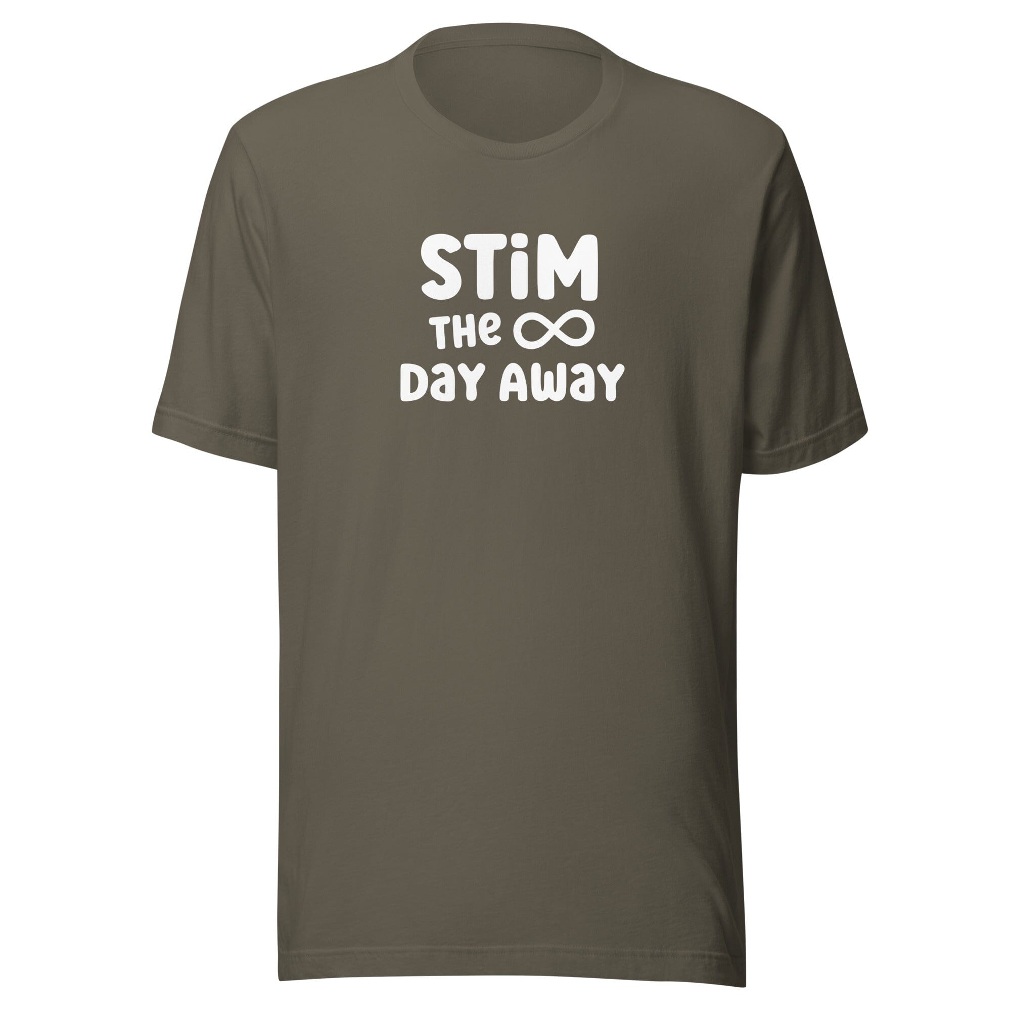 Stim the Day Away Unisex t-shirt The Autistic Innovator Army S 