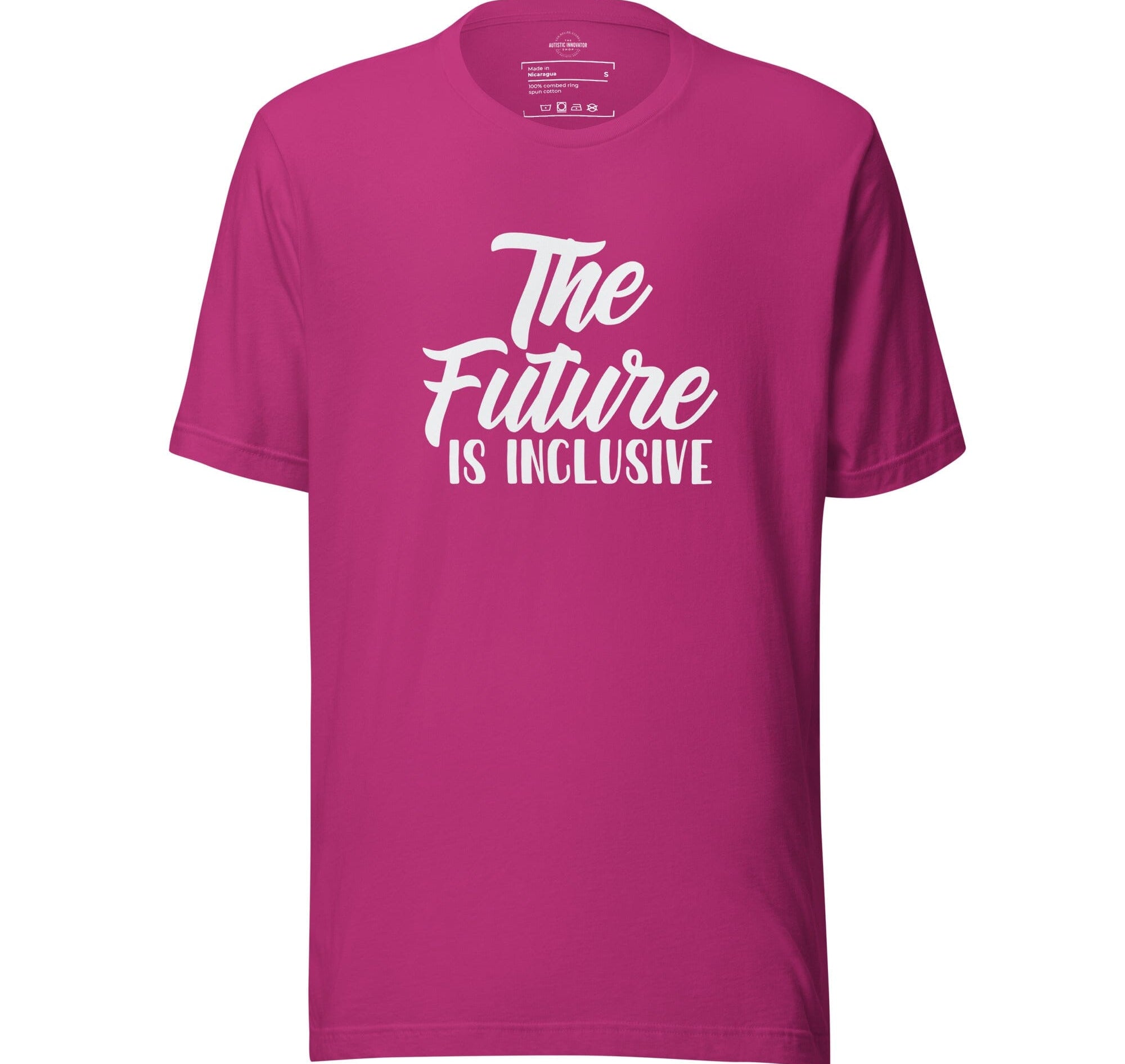 The Future is Inclusive Unisex t-shirt The Autistic Innovator Berry S 
