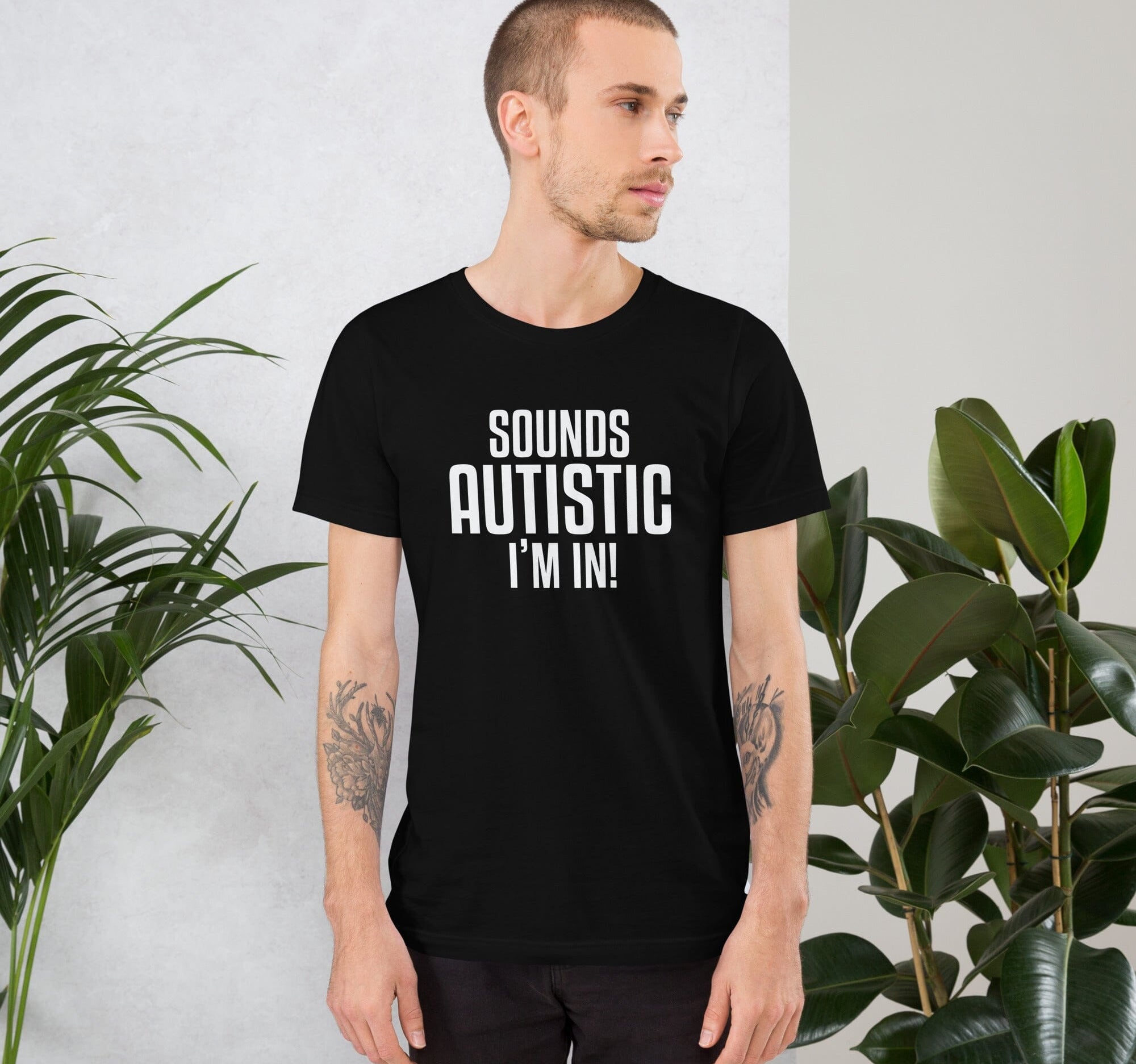 Sounds Autistic I'm In Unisex t-shirt The Autistic Innovator 