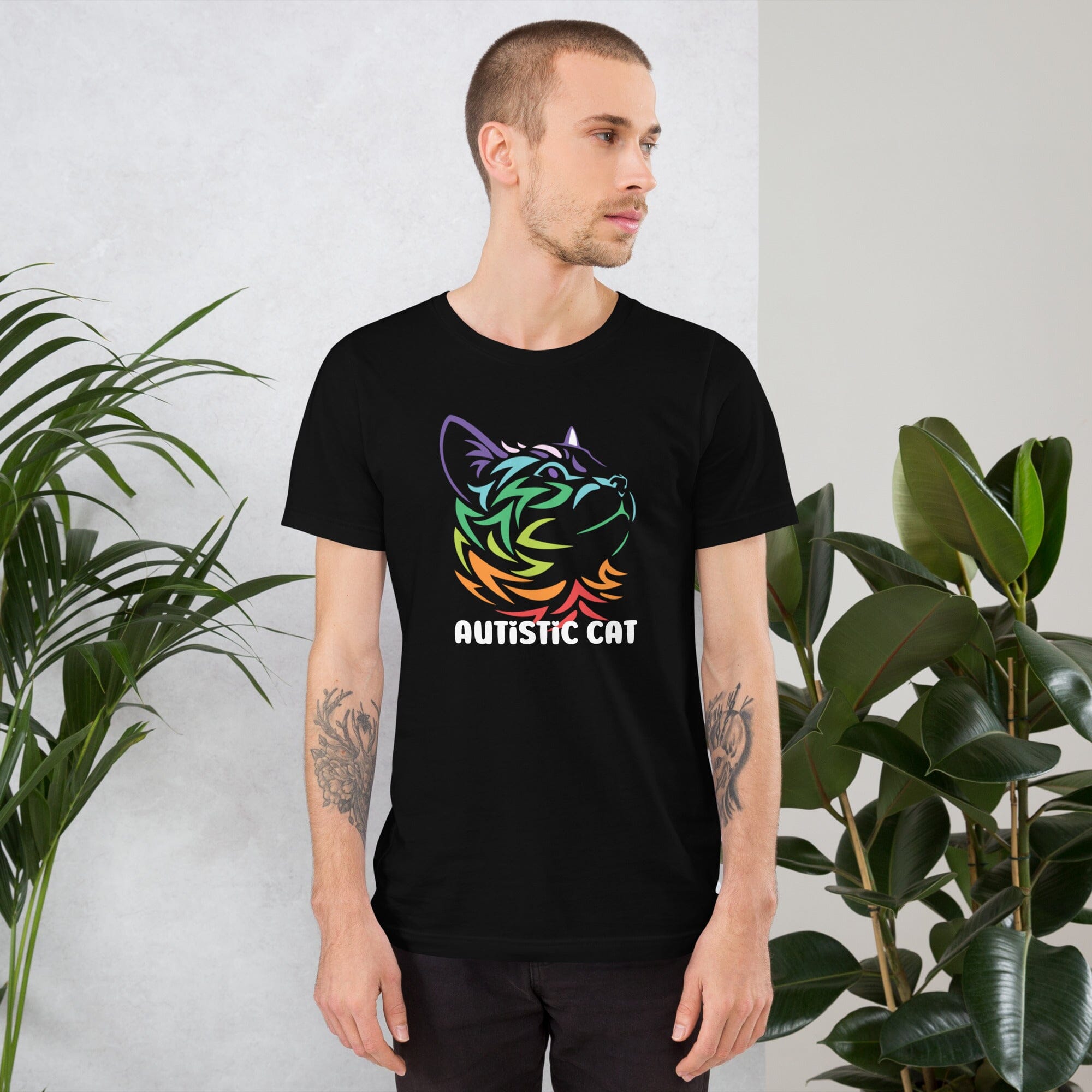 Autistic Cat Unisex t-shirt The Autistic Innovator 