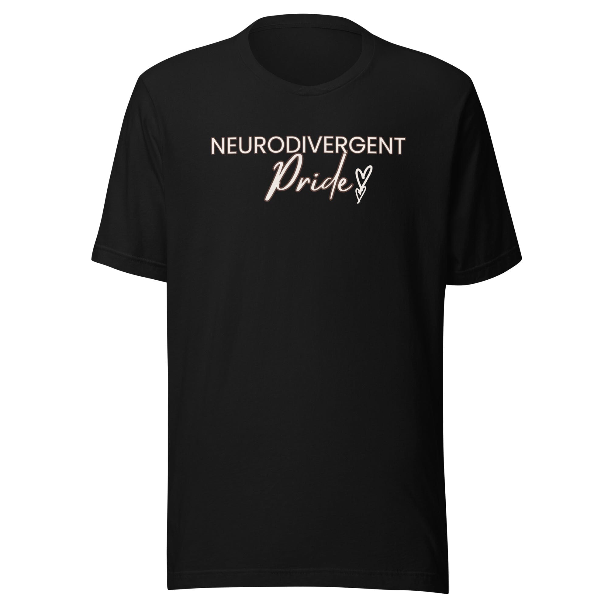 Neurodivergent Pride Unisex t-shirt The Autistic Innovator Black XS 