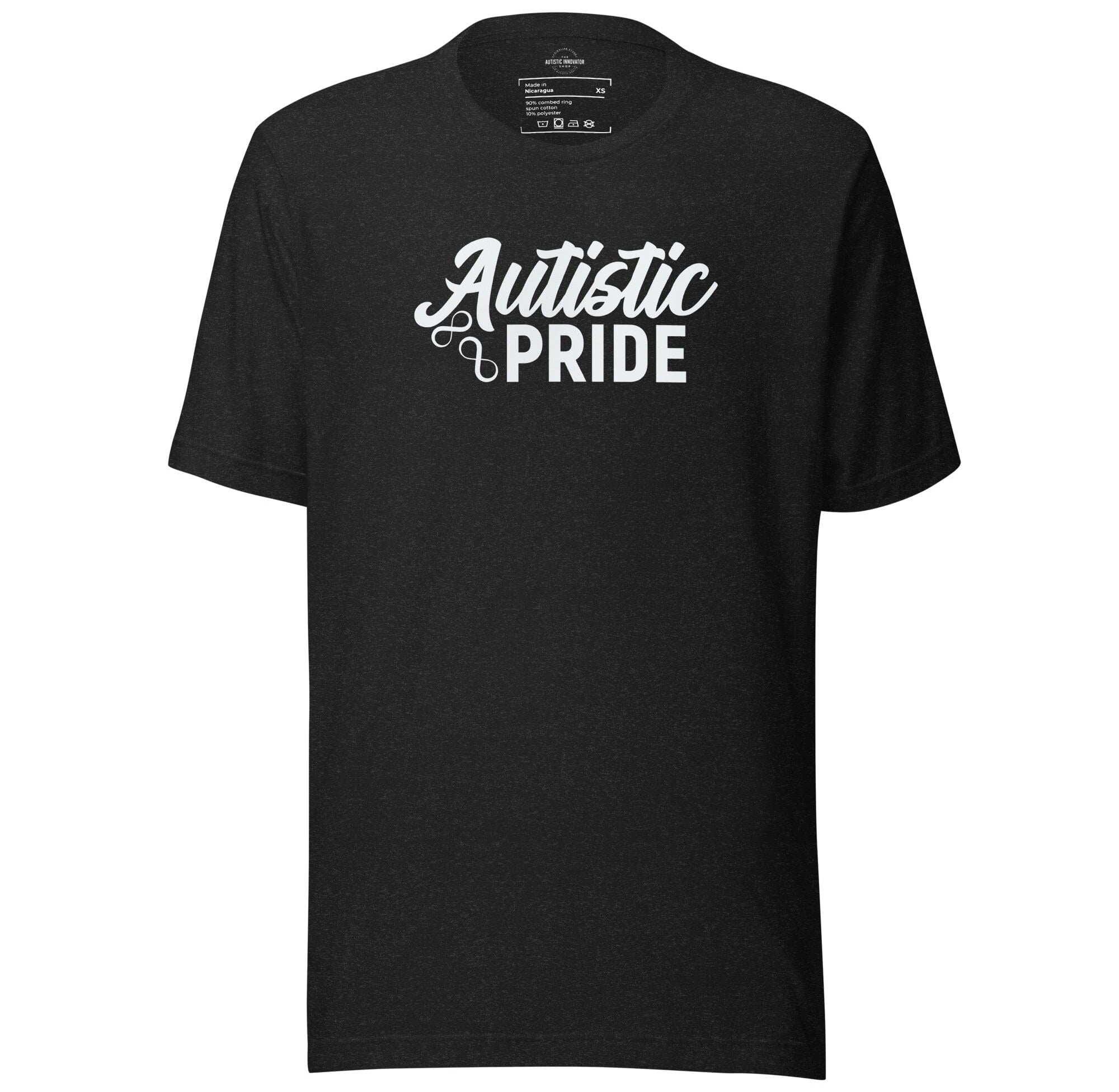 Autistic Pride Unisex t-shirt The Autistic Innovator Black Heather XS 