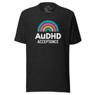AuDHD Acceptance Unisex t-shirt The Autistic Innovator Black Heather XS 
