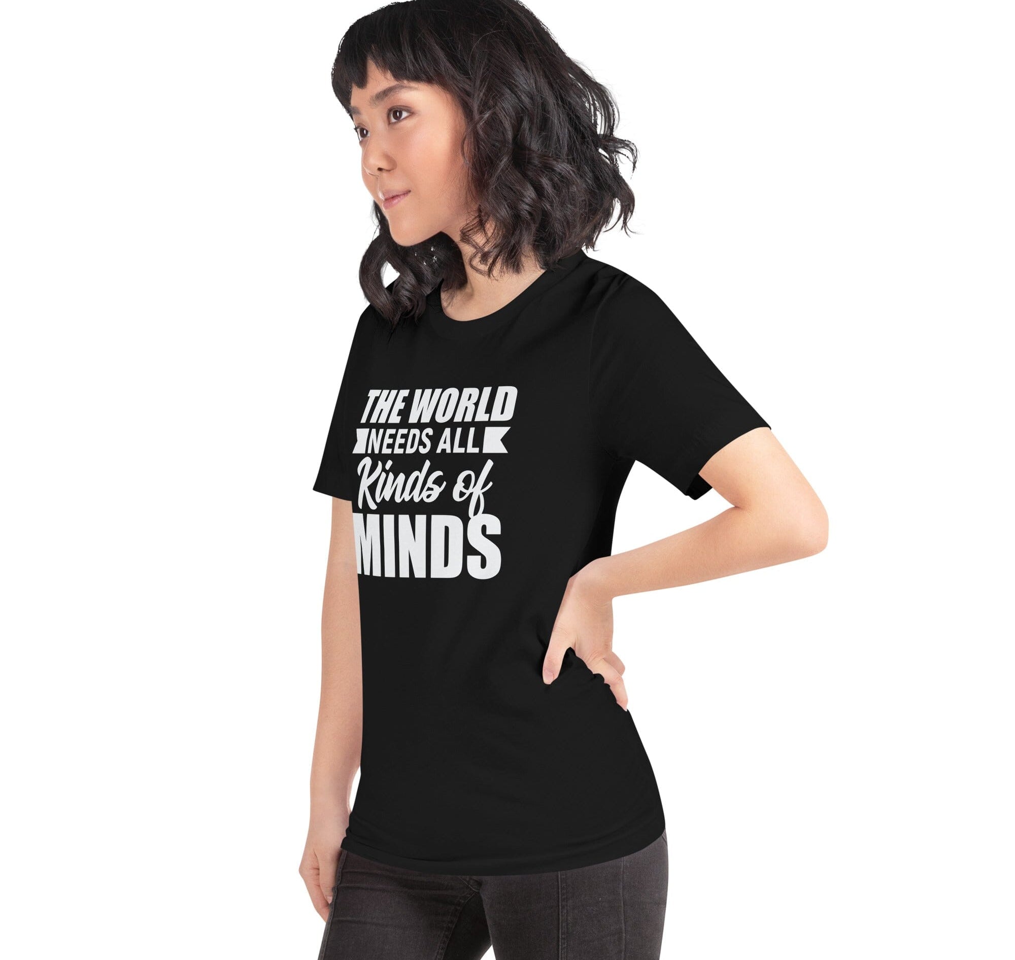 The World Needs All Kinds of Minds Unisex t-shirt The Autistic Innovator 