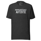 Unapologetically Autistic Unisex t-shirt The Autistic Innovator Dark Grey Heather S 