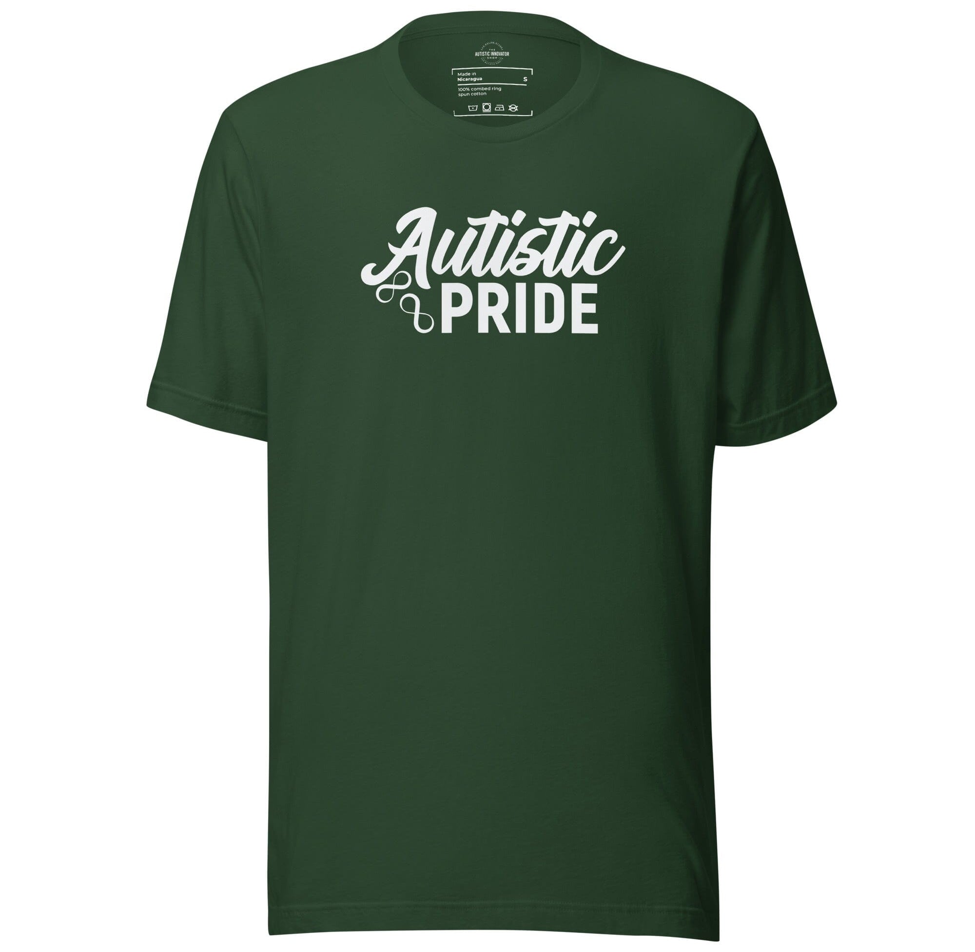 Autistic Pride Unisex t-shirt The Autistic Innovator Forest S 