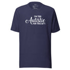 I'm Too Autistic for This Sh*t Unisex t-shirt The Autistic Innovator Heather Midnight Navy S 
