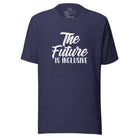 The Future is Inclusive Unisex t-shirt The Autistic Innovator Heather Midnight Navy S 
