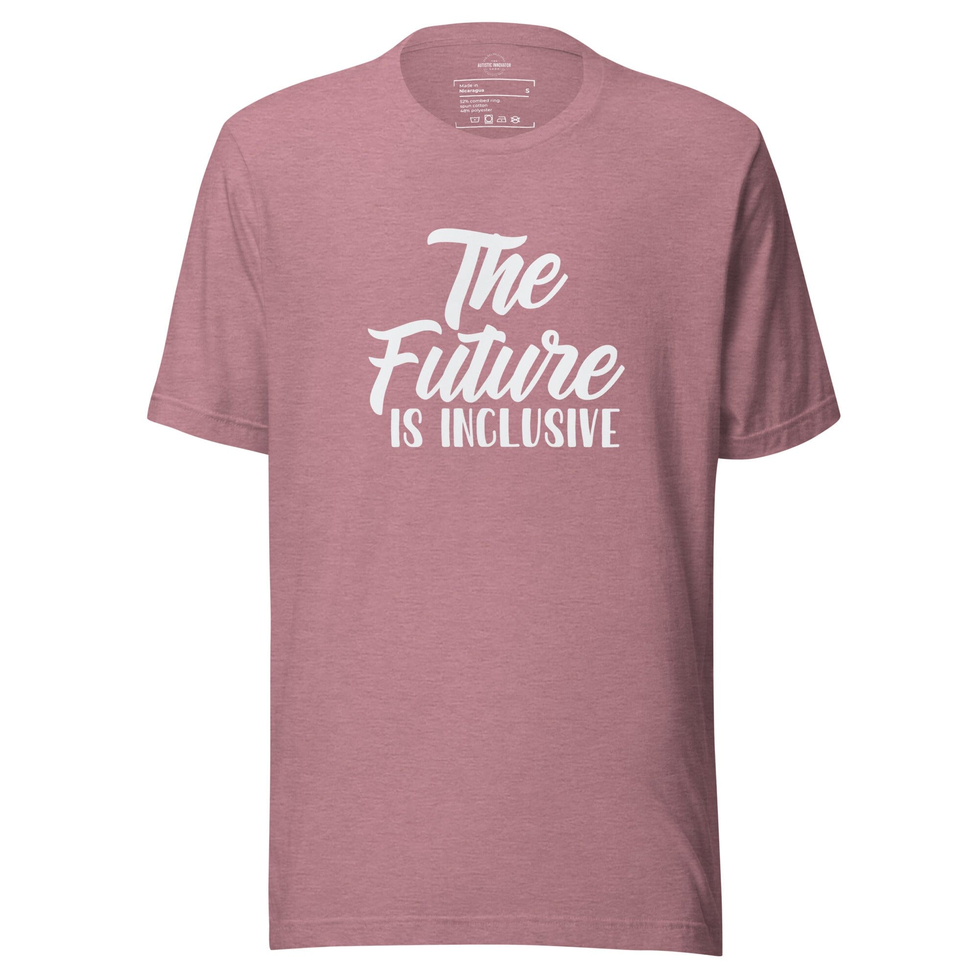 The Future is Inclusive Unisex t-shirt The Autistic Innovator Heather Orchid S 