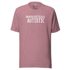 Unapologetically Autistic Unisex t-shirt The Autistic Innovator Heather Orchid S 