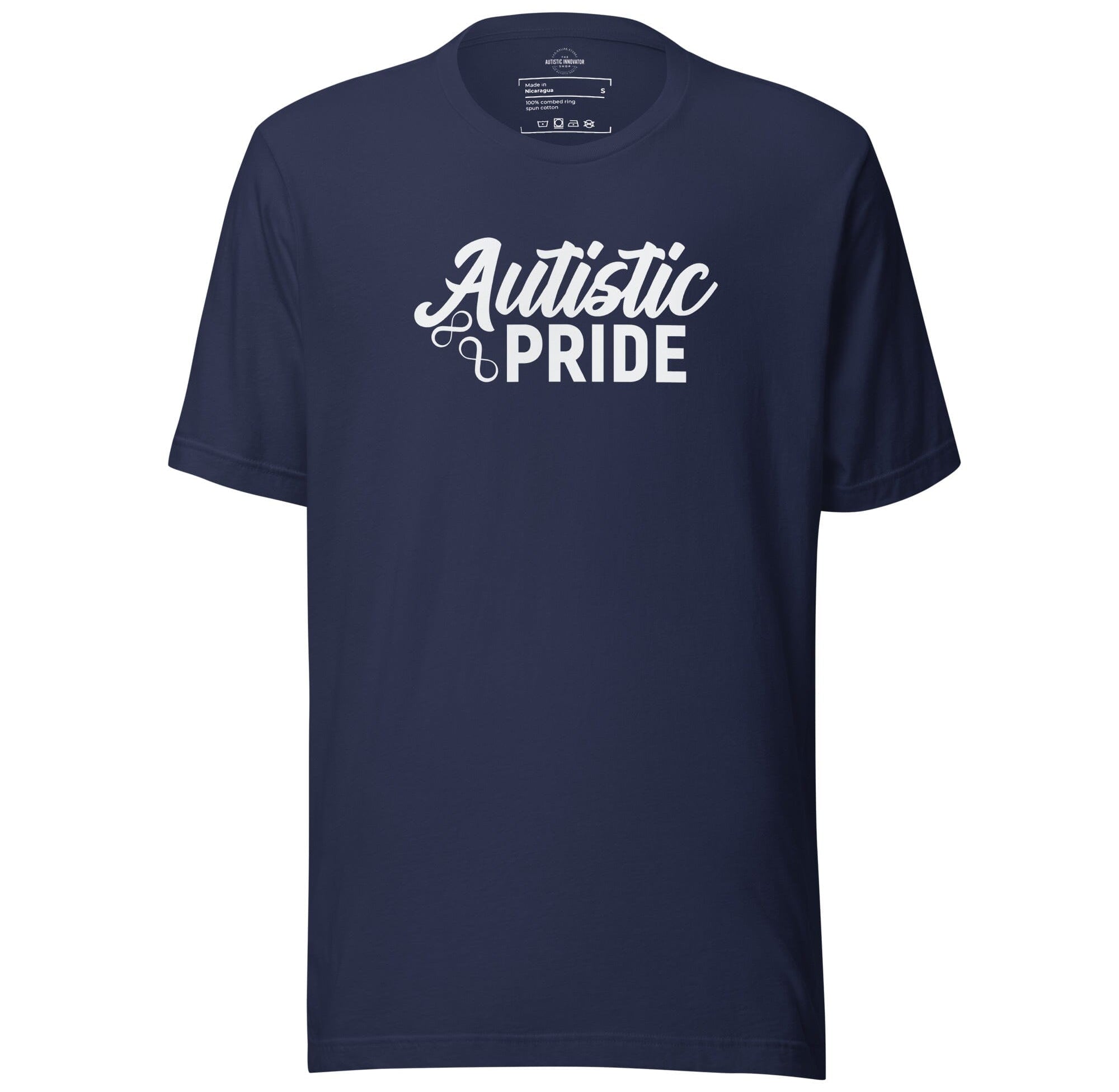 Autistic Pride Unisex t-shirt The Autistic Innovator Navy S 