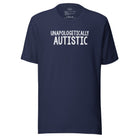 Unapologetically Autistic Unisex t-shirt The Autistic Innovator Navy S 