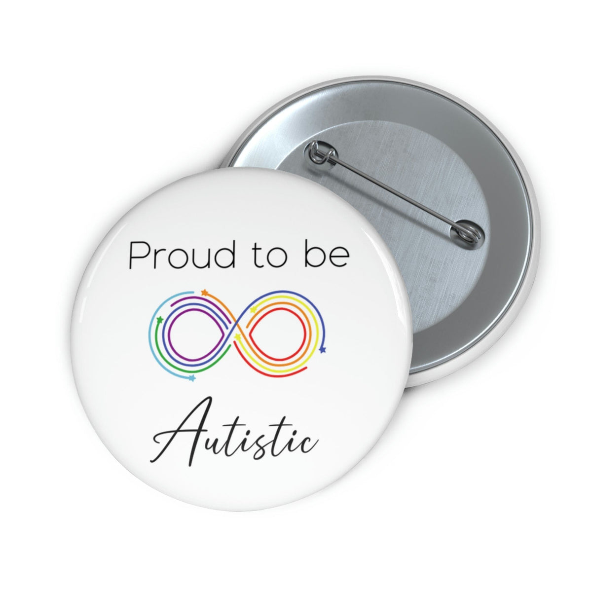 Proud to Be Autistic Pin– The Autistic Innovator