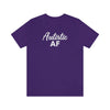 Autistic AF Unisex T-Shirt T-Shirt The Autistic Innovator Team Purple S 