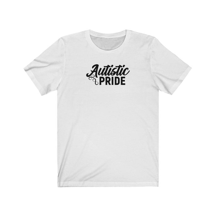 Autistic Pride Unisex T-Shirt T-Shirt The Autistic Innovator White S 