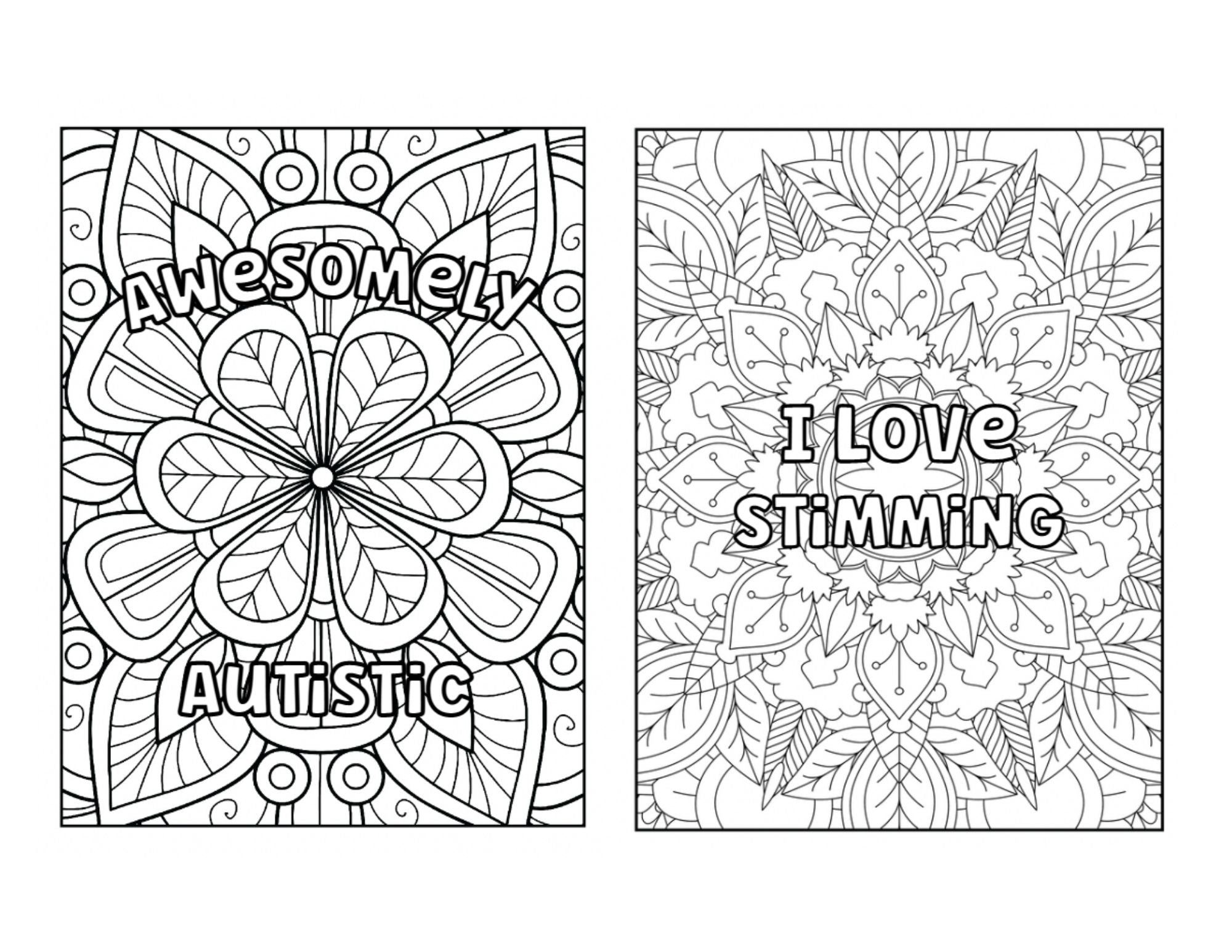 Coloring Pages Printable for Autistic Adults The Autistic Innovator 