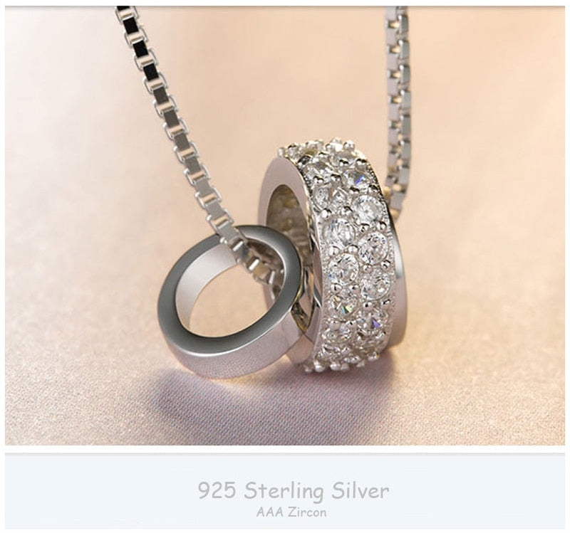 Sterling Silver Stim Rings Fidget Necklace The Autistic Innovator 