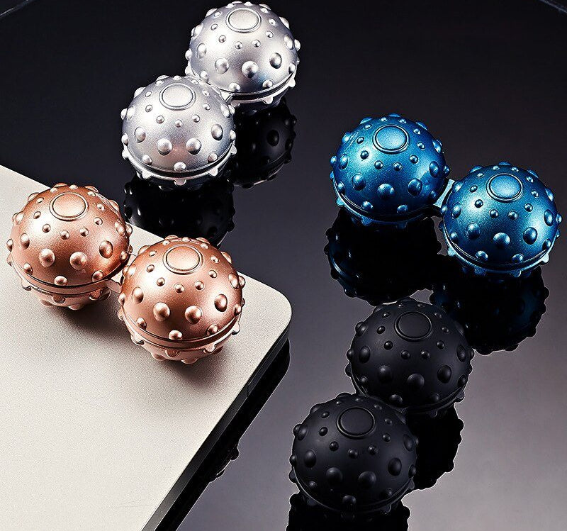 New Alloy Fidget Spinner Toys Stress Reliever One-piece Massage Ball Adult Vent Decompression Sensory Toys Children Hand Spinner 0 The Autistic Innovator 