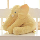 Cartoon Big Size Plush Elephant Toy Kids Sleeping Back Cushion Stuffed Pillow animal Doll Baby Doll Birthday Gift for children 0 The Autistic Innovator yellow60cm 