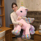 Unicorn Plushie The Autistic Innovator Pink Giant 