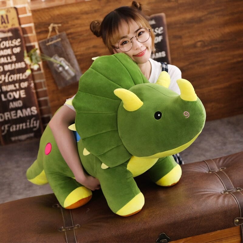 Stuffed on sale triceratops dinosaur