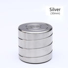 Waterfall Style Desk Spinner Stim Toy The Autistic Innovator Silver 