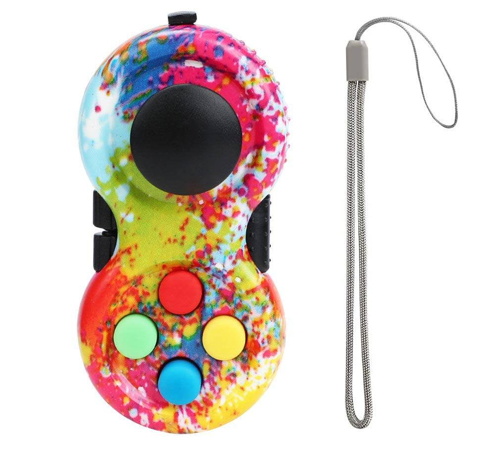Game Controller Fidget Stim Toy The Autistic Innovator Paint Splatter 