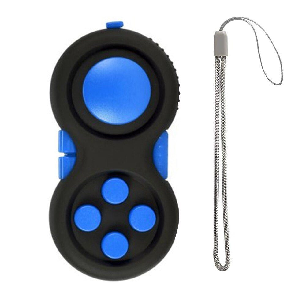 Game Controller Fidget Stim Toy The Autistic Innovator Blue 