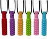 Textured Pendant Chew Necklace (10 pack) The Autistic Innovator Multicolors (10 pack) 