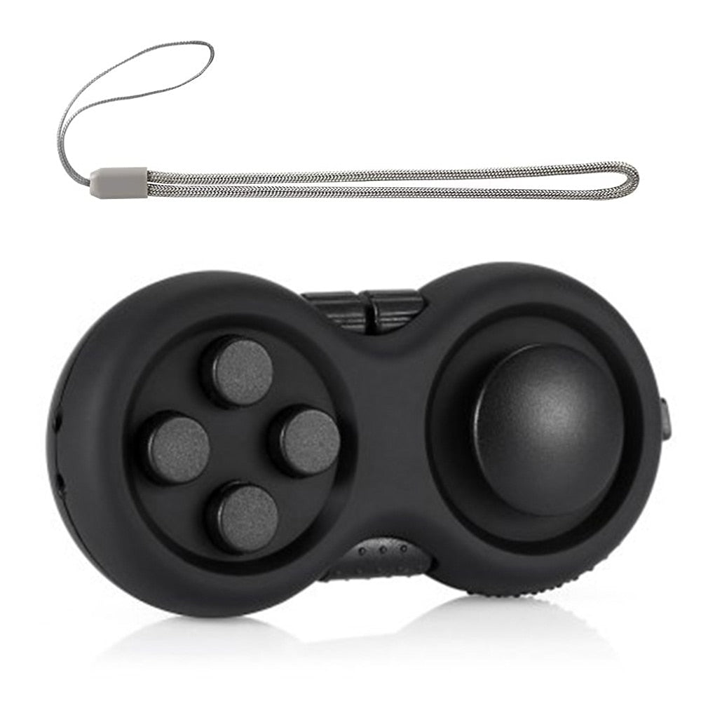 Game Controller Fidget Stim Toy The Autistic Innovator All Black 