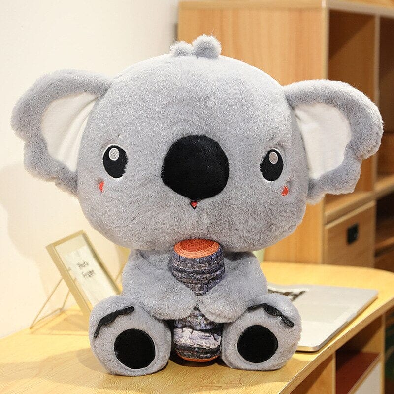 30/70cm Adorable Koalas Plush toy Cute Stuffed Cartoon Animals Australia Baby Koalas Doll toys with Wood Birthday gift for kids 0 The Autistic Innovator 