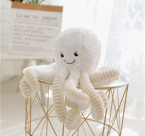 Octopus Plushie The Autistic Innovator Jumbo White 