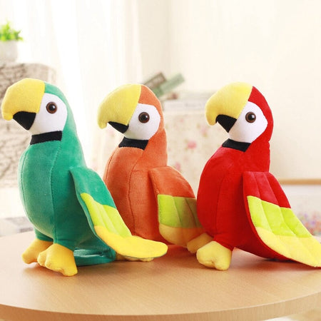 1PC 20/25cm Cute Plush Rio Macaw Parrot Plush Toy Stuffed Doll Bird Baby Kids Children Birthday Gift Home Decor 0 The Autistic Innovator 