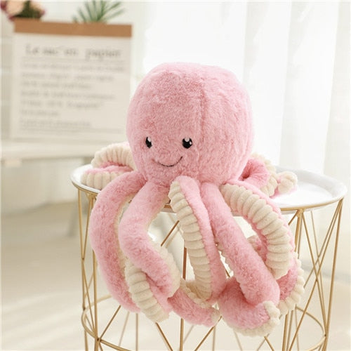 Octopus Plushie The Autistic Innovator Jumbo Pink 