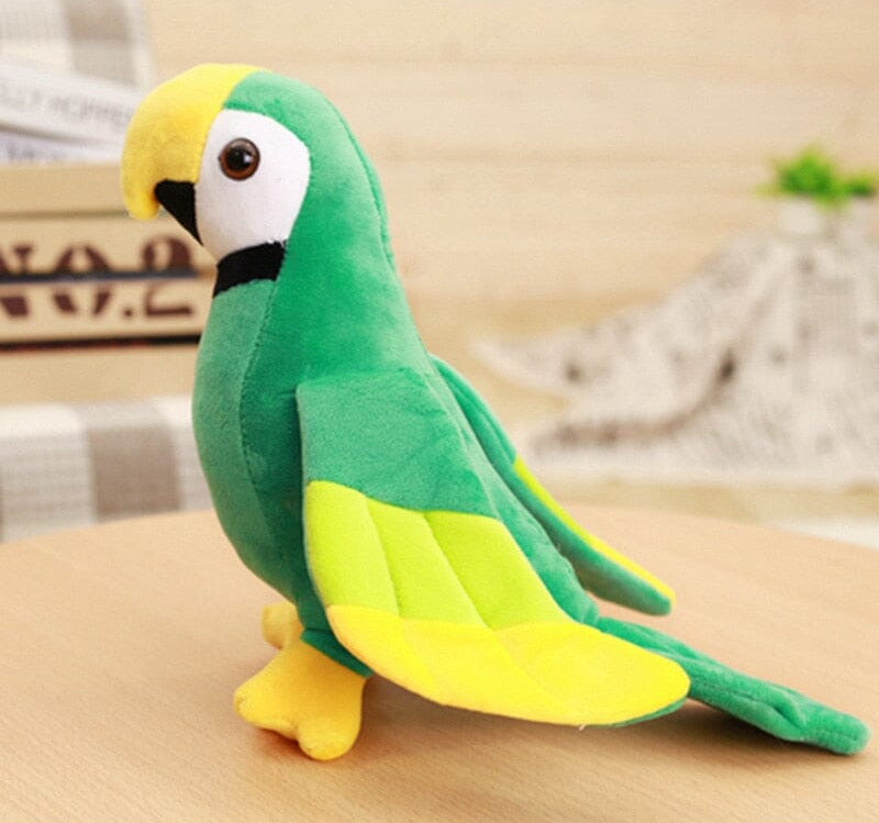 1PC 20/25cm Cute Plush Rio Macaw Parrot Plush Toy Stuffed Doll Bird Baby Kids Children Birthday Gift Home Decor 0 The Autistic Innovator Green 20cm 