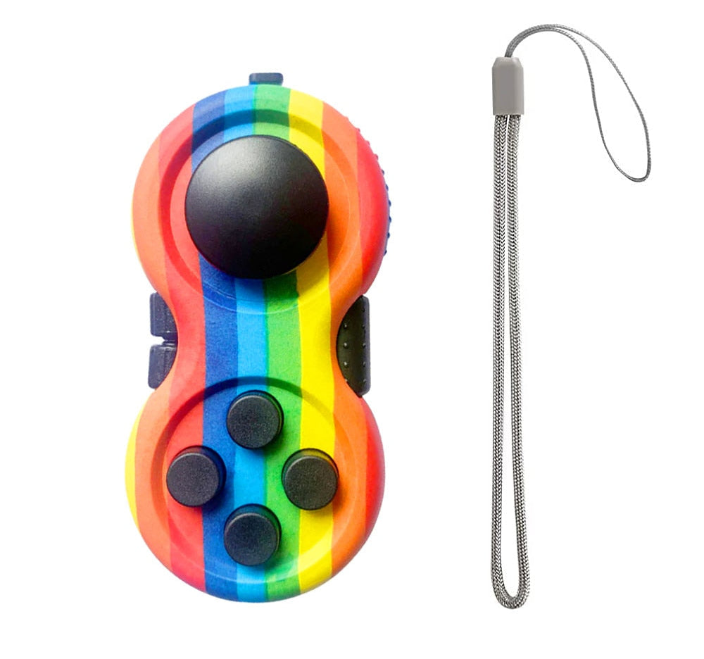 Game Controller Fidget Stim Toy The Autistic Innovator Rainbow 