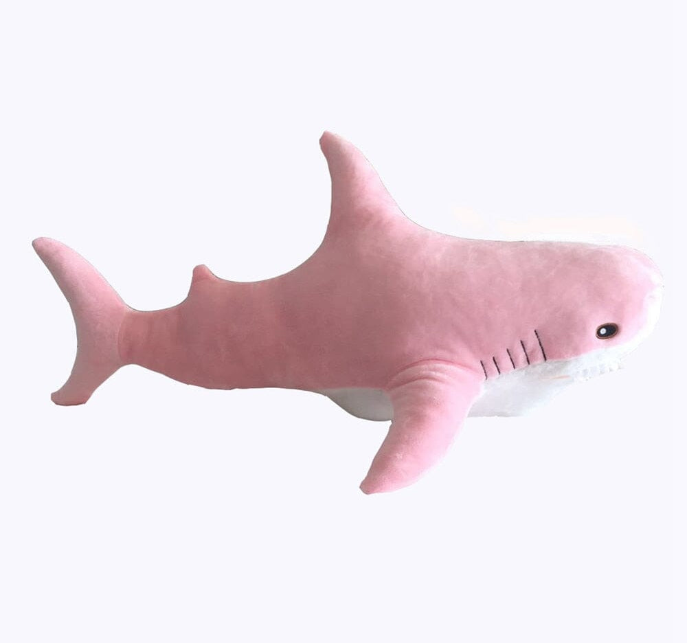 140cm Giant Cute Shark Plush Toy Soft Stuffed Speelgoed Animal Reading Pillow for Birthday Gifts Cushion Doll Gift For Children The Autistic Innovator 15cm Pink 