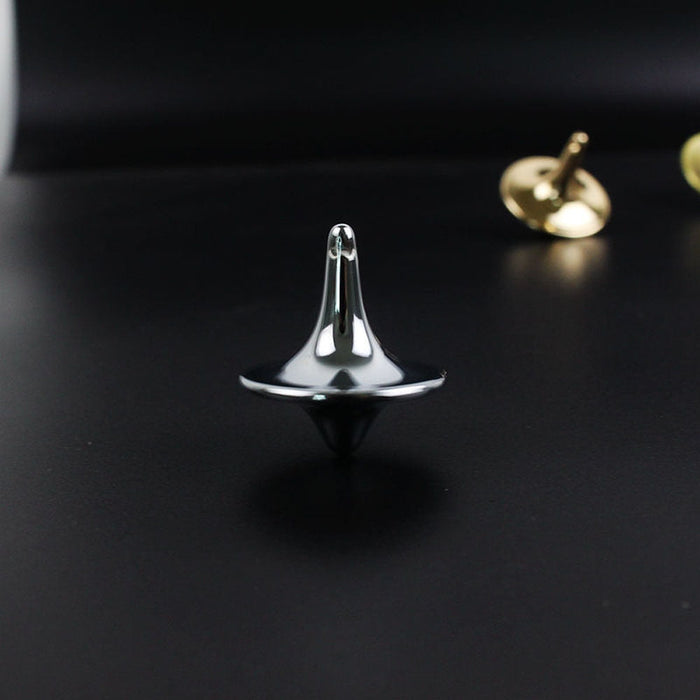Tabletop Spinner Stim Toy The Autistic Innovator Silver 