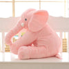 Cartoon Big Size Plush Elephant Toy Kids Sleeping Back Cushion Stuffed Pillow animal Doll Baby Doll Birthday Gift for children 0 The Autistic Innovator pink60cm 