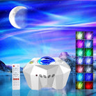 LED Aurora Projector Galaxy Starry Sky Projector Lamp Northern Lights Bedroom Home Room Decoration Nightlights Luminaires Gift 0 The Autistic Innovator Projector White China 