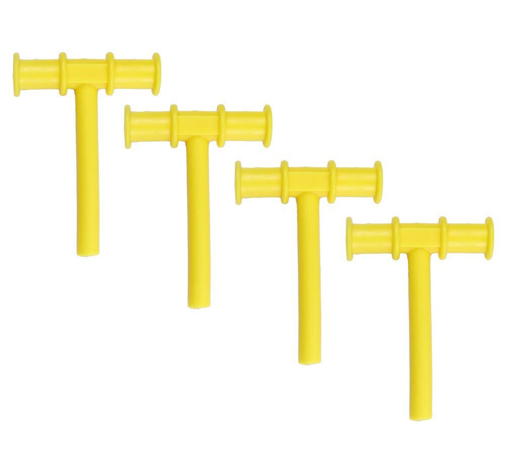 Chewy Stick Stim Toys (4 pack) The Autistic Innovator Yellow (4 pack) 