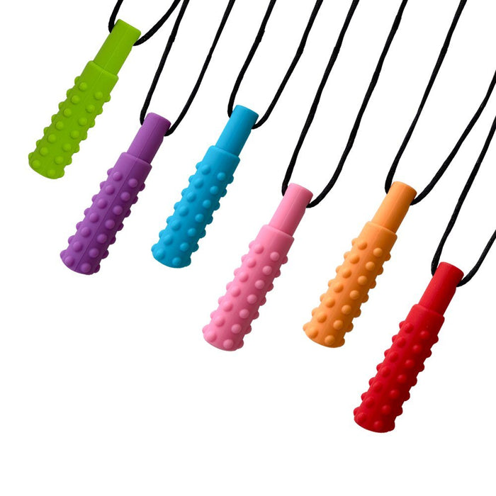 Textured Pendant Chew Necklace (10 pack) The Autistic Innovator 