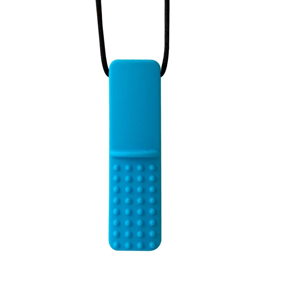 Bar Chew Necklace The Autistic Innovator Blue 