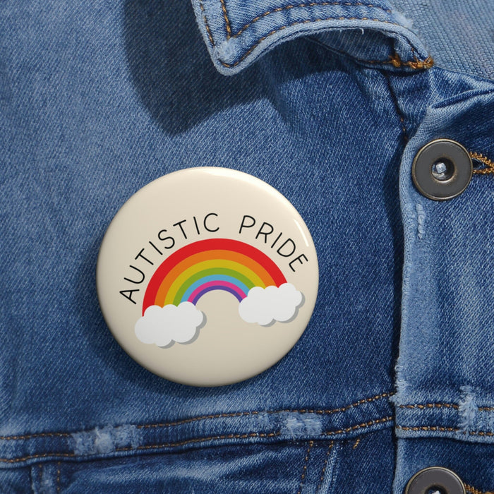 Autistic Pride Rainbow Pin Accessories The Autistic Innovator 