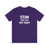 Stim the Day Away Unisex T-Shirt T-Shirt Printify Team Purple S 
