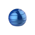 Fidget Toys Metal Gyro Desktop Ball Rotary Gyro Aluminum Alloy Round Metal Kinetic Decompression Toy The Autistic Innovator Shop Blue 