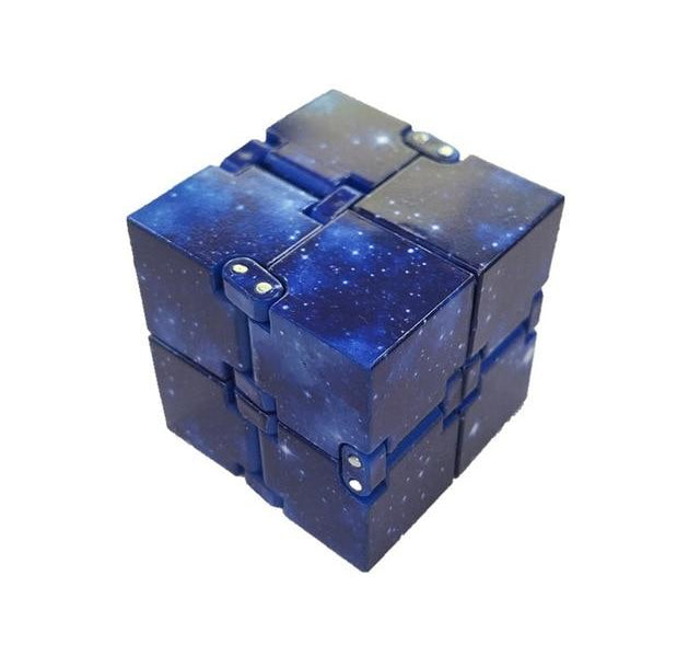 Galaxy Infinity Fidget Cube The Autistic Innovator Blue Galaxy 