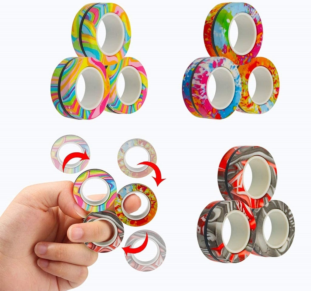 Magnetic Rings Stim Toy The Autistic Innovator 